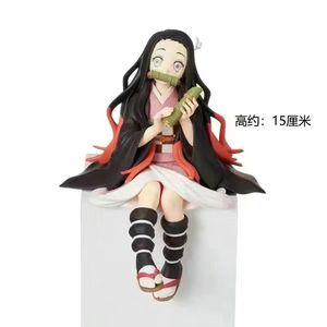 Action <span class=keywords><strong>Figure</strong></span> Anime Demon Slayer <span class=keywords><strong>Nezuko</strong></span>, Design Cool e Cartoonesco, Accessori Decorativi da Scrivania, Giocattoli Ornamentali Giapponesi - Product Image 5