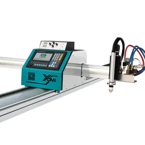 Taşınabilir makine çelik levha Mini Cnc gaz plazma kesme makinası CNC plazma kesici