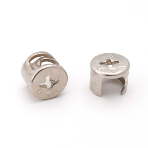 Three In One Connector Iron 15mm Eccentric Wheel <b>Lock</b> For Furniture Cabinets <b>Wardrobes</b> Fasteners - Product Image 1
