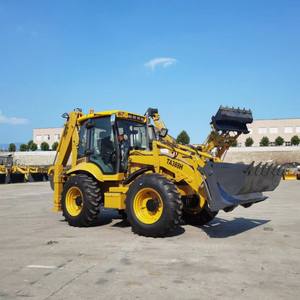 6 in 1 ember ROBS cab 16.9-28 ban crab steer mode 4x4 2.5 ton mini backhoe <span class=keywords><strong>loader</strong></span> ekskavator kecil. - Product Image 5