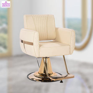 Elegante Base de aleación de aluminio estilo nube sillas de peluquería para salón de belleza Silla de estilismo equipo de peluquería - Product Image 3