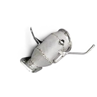 MPER pour Toyota Yaris 1.6T Downpipe en acier inoxydable Son agressif et sportif Amélioration des performances