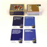 Cartes de jeu à boire personnalisées avec boîte rigide dorée – Jeu de cartes pour soirées adultes, bars et rassemblements – Cadeau original