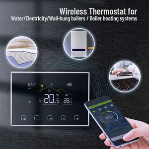 תרמוסטט אלחוטי Beca BHT-8000 RF-VA לתלייה על קיר, מסך צבעוני, ניתן לתכנות, יבש, עם Wifi ו-RF, בקר טמפרטורה אלחוטי - Product Image 3