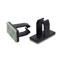 Support de câble auto-adhésif en nylon universel pour la gestion des câbles de bureau, d'ordinateur portable et d'ordinateur