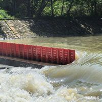 Barrera Portátil Contra Inundaciones para Garaje, Puerta de Casa, Barrera Contra Inundaciones de Plástico en Forma de L