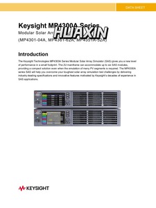 ระบบจ่ายไฟแบบโมดูลาร์ Keysight MP4304A กำลังไฟ 10 กิโลวัตต์ รุ่น Host, 400/480VAC - Product Image 6