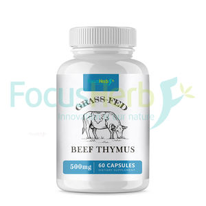 FocusHerb Bovine Thymus Glandular Extract Grass Feed Beef Thymus Cápsulas 500Mg - Product Image 1