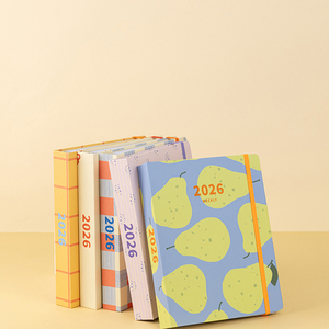 Cuaderno con Cubierta de Lino y Encuadernación Invisible Wire-o, Agenda Semanal Personalizada, Premium y Regalable <span class=keywords><strong>para</strong></span> <span class=keywords><strong>Estudiantes</strong></span> de Oficina y Escolares - Product Image 2