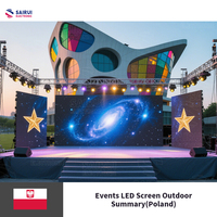 Écran LED géant étanche pour scène de concert 2026 P2.6 P2.976 P3.9, panneau mural vidéo LED à épissure sans couture