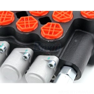วาล์วควบคุมไฮดรอลิก P80-G34-3OT 250 บาร์ G3/4 เกลียวใน แบบหกทาง ควบคุมด้วยมือ ผลิตจากเหล็กหล่อ - Product Image 4