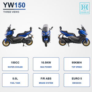 Scooter Maxi YW150 150cc, moteur refroidi par eau, ECU Bosch EFI, freins ABS avant et arrière, vitesse maximale de 95 km/h, EURO 5 - Product Image 4