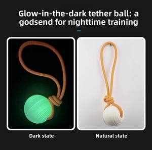 Juguetes Masticables para Perros de Interior y Exterior, Modernos y Ecológicos, Pelota de TPR, Diseño de EVA, Brillan en la Oscuridad, Serie Halloween - Product Image 5