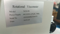 Viscosímetro rotacional de 4 husillos de laboratorio con pantalla LCD para probador de viscosidad de aceite