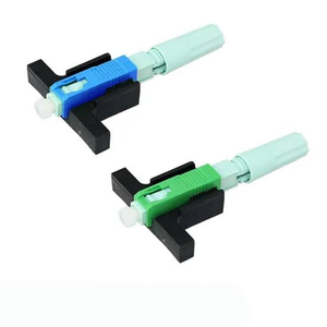 光纤快速连接器 SC APC UPC T型 SM单模 FTTH SC快速连接器 T-Rosca Boot 绿色 - Product Image 2