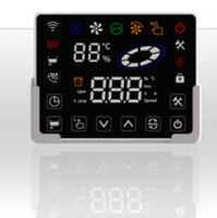 Contrôleur d'onduleur pour refroidisseur d'air personnalisé 3KW, entrée monophasée 220V, sortie triphasée avec écran LCD et télécommande