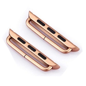 Adattatore connettore in metallo per <span class=keywords><strong>Apple</strong></span> <span class=keywords><strong>Watch</strong></span> serie 8 Ultra 3 4 5 6 <span class=keywords><strong>7</strong></span> per Iwatch 38 40 4142 44 45 49mm accessorio cinturino in acciaio inossidabile - Product Image 2