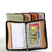 Sac multifonctionnel en cuir PU à motif gaufré avec fermeture éclair pour carnets, journaux, classeurs à feuilles mobiles ; Organisateur de rangement, cadeau
