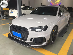 Accessori Auto Leggeri, Spoiler Anteriore in Fibra di Carbonio Prepreg per Audi <span class=keywords><strong>A4</strong></span> RS4 B9 <span class=keywords><strong>Sedan</strong></span> <span class=keywords><strong>2019</strong></span> - Product Image 2