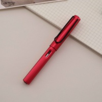 Ensemble de stylos plume promotionnels à faible minimum de commande, stylo plume d'affaires avec pointe de 0,5 mm, encre noire/bleue pour le bureau
