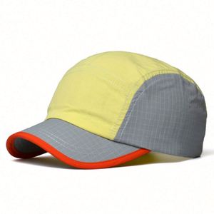 Casquettes de baseball bicolores à séchage rapide à bord court pour hommes et femmes, couleurs vives, idéales pour l'été – Vente en gros - Product Image 6