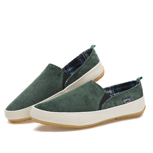 Wholesale New Style Fashion Trendy Slip on Denim Jeans Flat Footwear Washed Walking Style Casual <b>Canvas</b> Shoes for Men Size 45 - Product Image 3