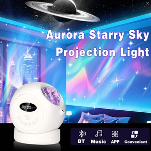 Projecteur Galaxie pour Chambre à Coucher, Projecteur d'Aurores Boréales, Application Intelligente, Veilleuse LED Aurore Boréale pour Cadeaux <span class=keywords><strong>de</strong></span> <span class=keywords><strong>la</strong></span> Saint-Valentin - Product Image 6