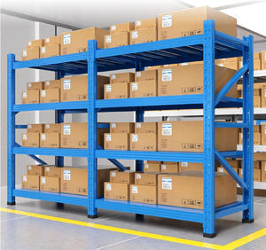 Entrepôt industriel léger/moyen/robuste Revêtement en poudre Stockage de fret Équipement de rayonnage de palettes Support d'empilage en fer métallique - Product Image 2