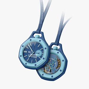 [พรีเซลล์] สายคล้องคอแบบจี้ Swatch X AP Royal Pop และสายคล้องคอเซรามิก Royal Pop สำหรับนาฬิกา Swatch <span class=keywords><strong>Audemars</strong></span> <span class=keywords><strong>Piguet</strong></span> X - Product Image 4