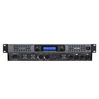 Amplificateur de puissance numérique 2 canaux ML-1000 1U pour montage en rack, 2x1000W, haute efficacité, pour performances DJ en direct