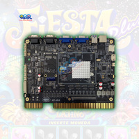 Hiburan populer Fiesta Latino tinggi 80% - 99% paoused versi HT layar ganda papan permainan PCB untuk permainan keterampilan