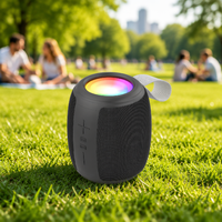 Altavoz Inalámbrico RGB para Exteriores 2026, Pantalla Xinvo, Control por Voz, Luz LED Intermitente para Computadora y Teléfono Móvil
