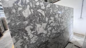 Azulejo de mármol de losa grande verde nieve de diseño moderno de calidad superior Piedra natural Acabado liso Proyectos exteriores interiores pulidos - Product Image 6