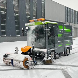 Barredora <span class=keywords><strong>de</strong></span> Carreteras Eléctrica con Función <span class=keywords><strong>de</strong></span> Remoción <span class=keywords><strong>de</strong></span> Nieve, Multifuncional con Accesorios para Barredora <span class=keywords><strong>de</strong></span> Nieve y Quitanieves - Product Image 1