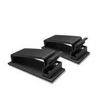 Clips de gestion de câbles autocollants plats en nylon FC-30 avec base 3M
