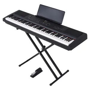 S-193 Black White Portable 88 Keys Hammer Action Keyboard Digital Piano For Sale