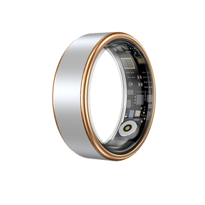 Cincin Pintar Hyperliving dari Paduan Aluminium, Pelacak Kesehatan Tidur dan Kebugaran, Kontrol Aplikasi, Deteksi Detak Jantung, Oksigen Darah/Tekanan Darah - Product Image 1