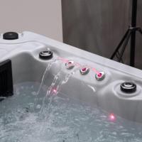 Jacuzzi Acrílico con Color Opcional, 2.4m X 15m, para 2-3 Personas, Moderno, para Exteriores, Villas y Hoteles, de Alta Calidad, de Lujo, Independiente, con Sistema Balboa
