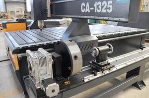 Router CNC Mini 3D per Incisione su Legno a Basso Prezzo CA1325 NC Studio Syntec DSP RichAuto Mach3 3 Assi Motore Singolo 3.2kW 24000 - Product Image 5