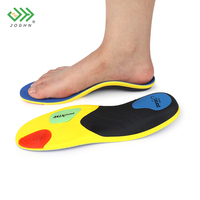 Semelle Orthopédique EVA pour Soulagement de la Douleur, Correction des Jambes en O/X et Soutien de la Voûte Plantaire, pour Pied Plat
