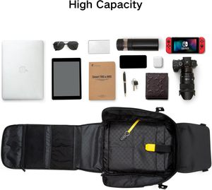 <span class=keywords><strong>Divoom</strong></span> 17 pulgadas Cool DIY para <span class=keywords><strong>Pixel</strong></span> <span class=keywords><strong>Art</strong></span> Animation Pantalla LED Mochila para computadora portátil Regalo de moda único para hombres y mujeres Controlado por aplicación - Product Image 4