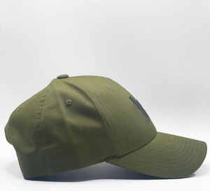 Casquette de baseball 6 panneaux personnalisée de haute qualité, vert olive, logo en PVC, respirante, pour sports de plein air, randonnée, style vintage, protection solaire - Product Image 3