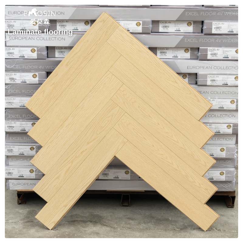 Real Hard Bamboo Laminated Wooden Flooring