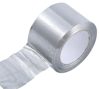 Ruban adhésif en aluminium pour l'étanchéité des tuyaux d'extraction de fumée, réparation des fuites, isolation thermique, résistant à la température