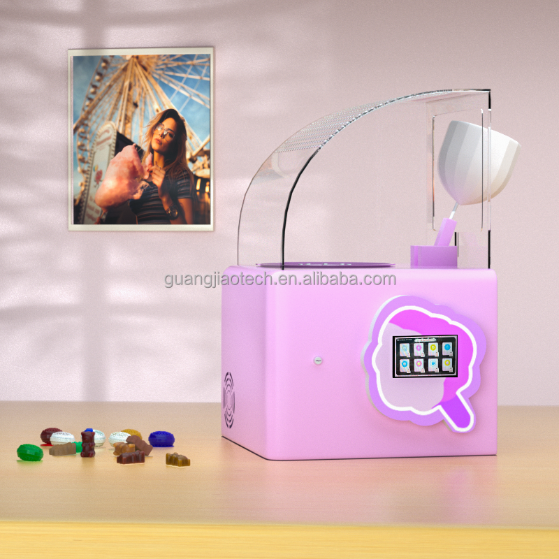 2H Profit - Semi Auto Cotton Candy Maker with 50 Recipes Beginner Friendly Cotton Candy Business Starter Pack
