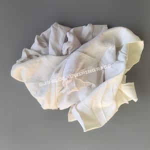 Multipurpose White Fleece Sweatshirt Rags 100 Cotton Various <b>Industrial</b> <b>Wiping</b> Rags for Cleaning - Product Image 1