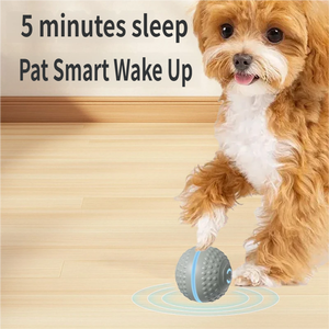 NIEUW Aangekomen Moderne Automatische Zwaartekracht Elektrische Voedsel Dispenser Bal Duurzaam ABS Huisdier Speelgoed Schattig Verborgen Puzzel voor Honden - Product Image 2