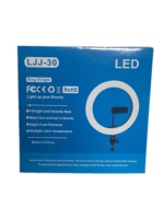Venta Directa de Fábrica: Anillo de Luz LED Circular de 12 Pulgadas para Estudio de Video y Luz LED de Techo Empotrada Blanca para Luz Diurna