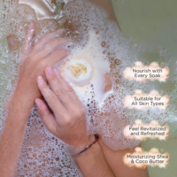 Coffret Cadeau Bain de Luxe Marque Blanche Hydratant Coloré Effervescent Huile Essentielle Bio Végétalien Relaxant 100g Cadeau pour Petite Amie