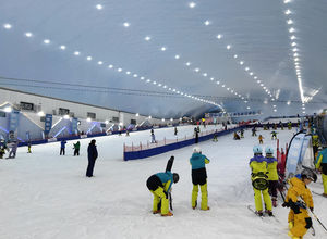 خدمة تخصيص إنشاء منتجعات التزلج الداخلية لعالم الجليد والثلج مع صانع الثلج - Product Image 4